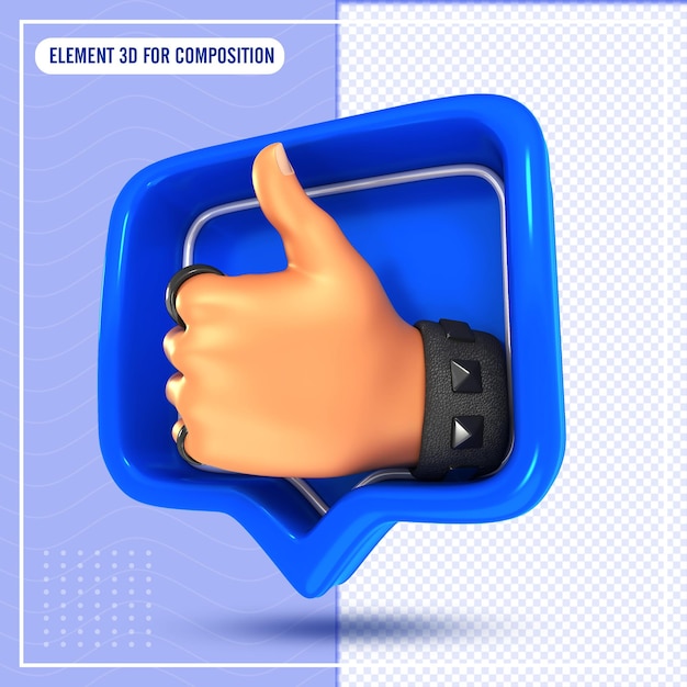 Hand mit Ringen und schwarzem Armband mit blauem Ballon