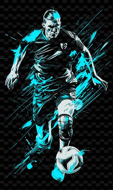 PSD handballspieler wirft den ball mit handballschuhen und knie-illustration flach 2d sport-hintergrundp