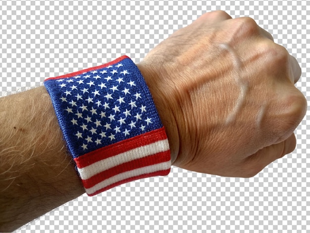 Handband mit usa-flagge