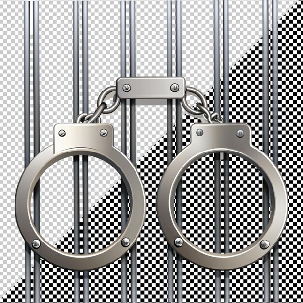 PSD handcuffs holding jail bar