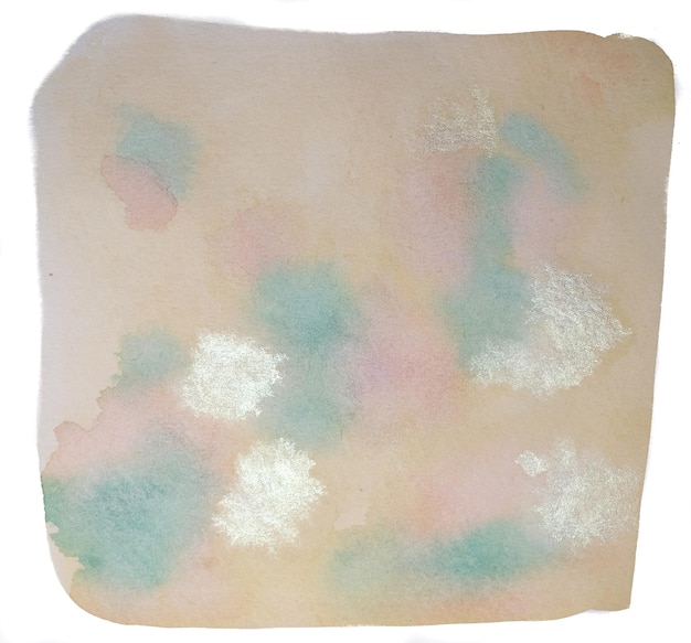 Handgezeichnetes Aquarellmuster