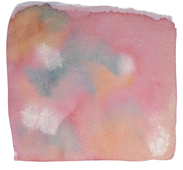 Handgezeichnetes Aquarellmuster