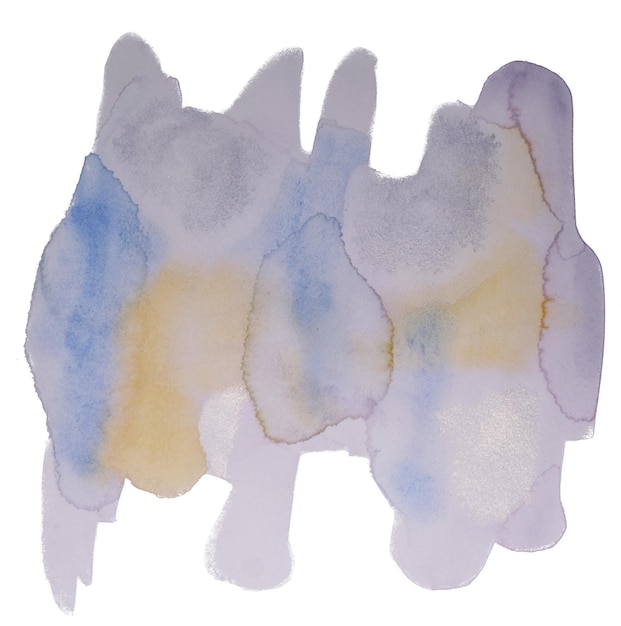 Handgezeichnetes Aquarellmuster