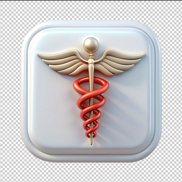 PSD handgezeichnetes medizinisches symbol