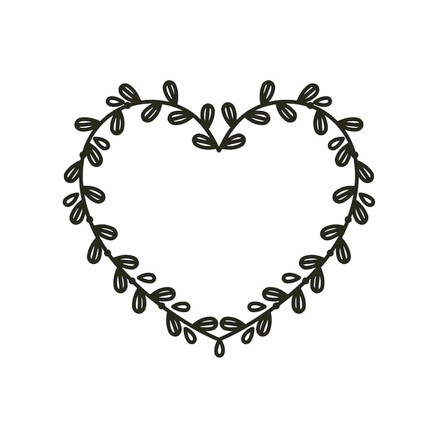Handgezeichnetes Randdesign