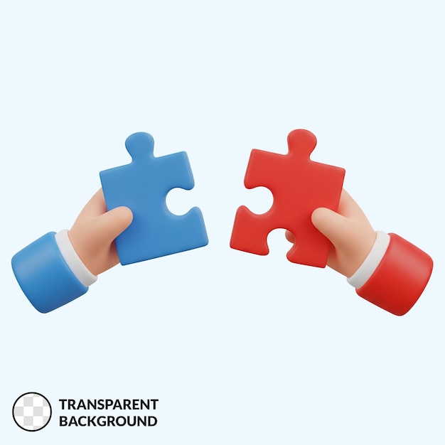 Hands holding puzzle pieces illustrating teamwork and problem-solving