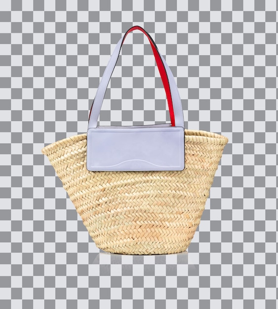 Handtasche für Frauen auf durchsichtigem Hintergrund