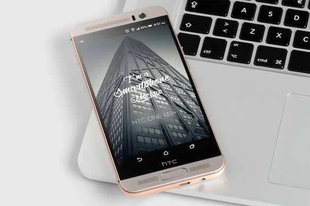 PSD handy-bildschirm mock-up-design