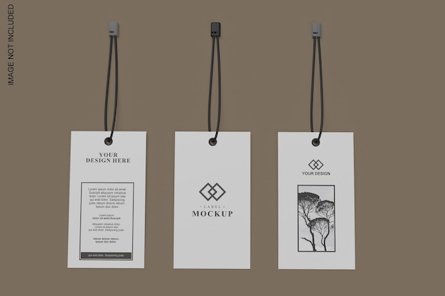 Hang Mockup Sie können leicht und schnell das aktuelle Design mit Ihrem eigenen ändern