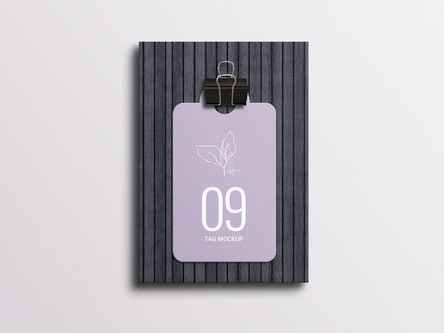 Hang Tag Mockup