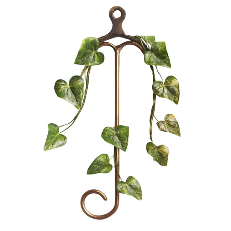 PSD hanging plant hanger com ivy de bronze