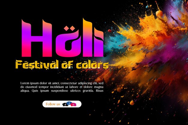 Happy_holi_black_background das holi-festival