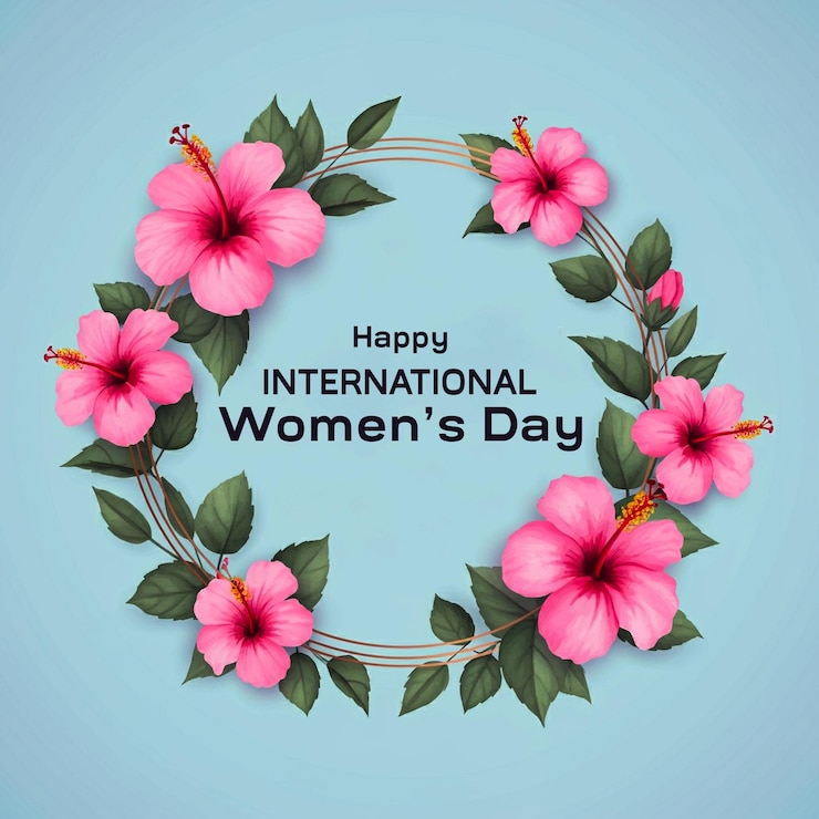 PSD happy international womens day banner template design