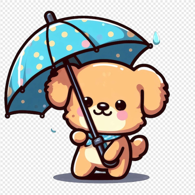 Happy Pooch PNG Sticker