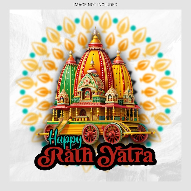 Happy Rath Yatra Celebration A Colorful Festival of Chariots