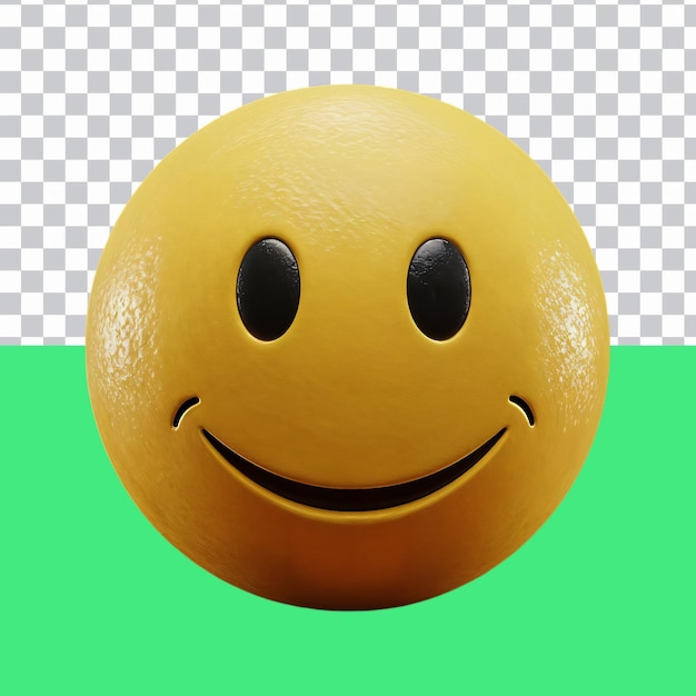 Happy Smiley Face isoliert