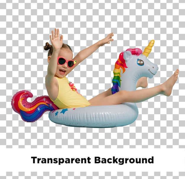 Happy Swimming Kid 02 fundo transparente