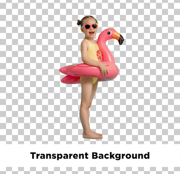 Happy Swimming Kid Transparent background
