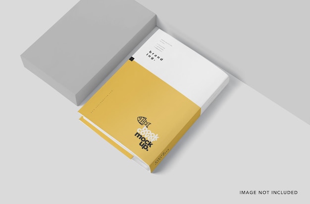 PSD hardcover book mockup kleine größe