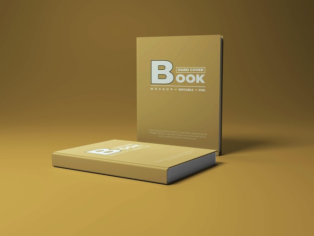 Hardcover-buchmodell