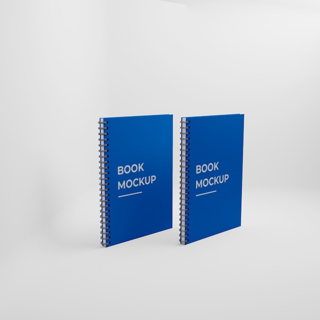 Hardcover-Tagebuch-Notebook-Mockup-Design