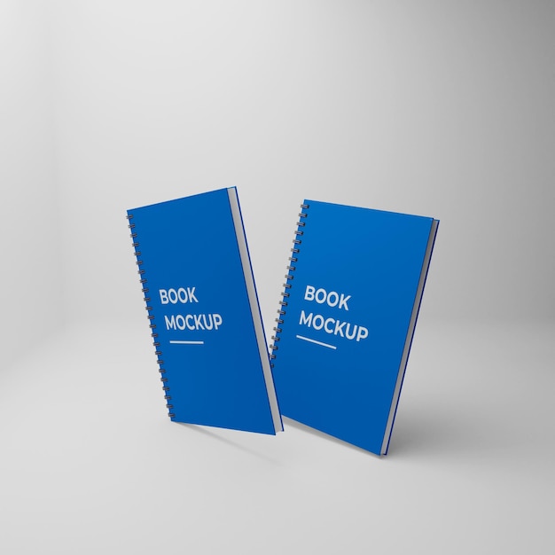 Hardcover-Tagebuch-Notebook-Mockup-Design