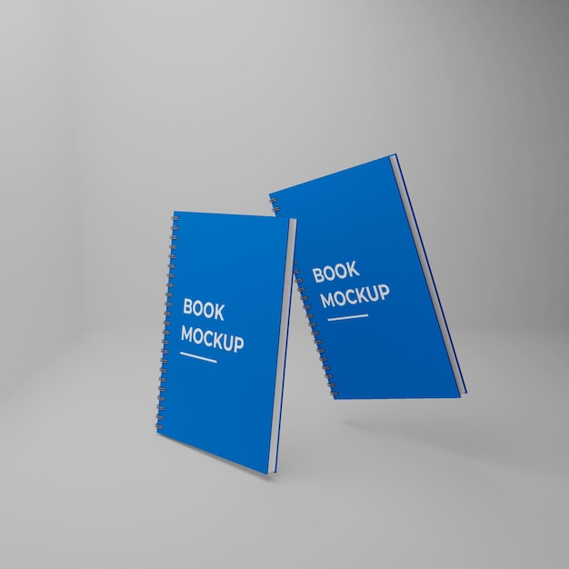 Hardcover-Tagebuch-Notebook-Mockup-Design