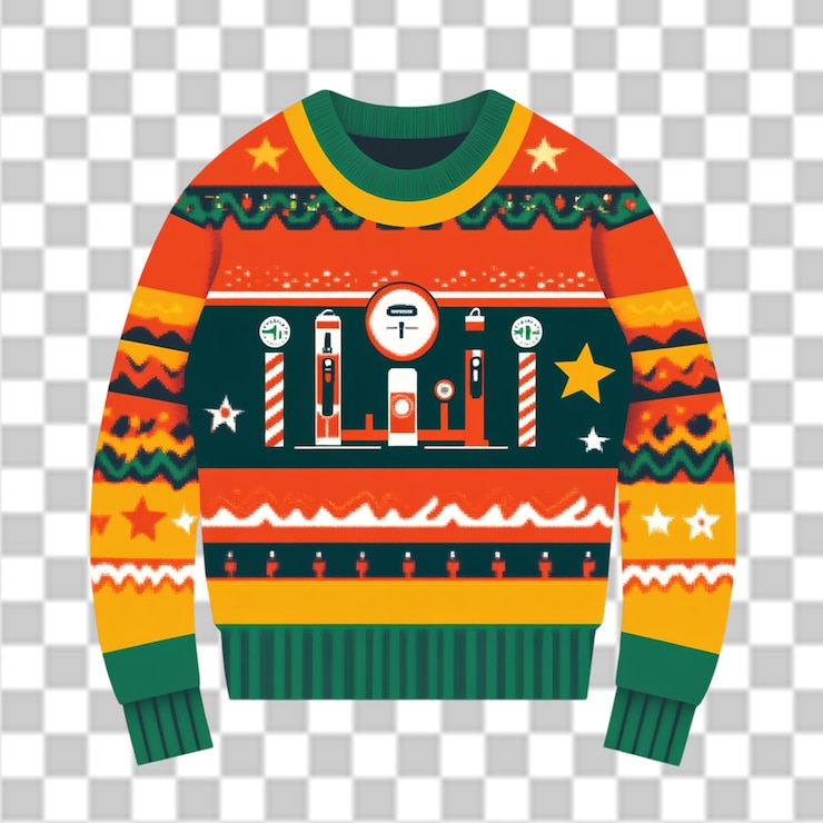 PSD hari sweater jelek nasional psd png