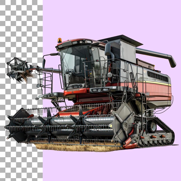 PSD harvester fundo transparente png corte de arquivo clipping caminho sem fundo