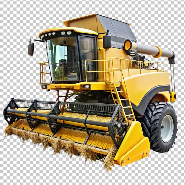 PSD harvester png em fundo transparente