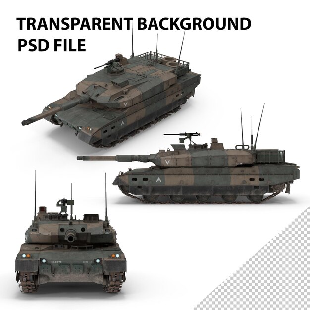 PSD hauptkampftank png