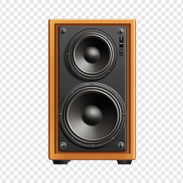 PSD haut-parleur en bois avec deux woofers technologie de musique sonore audio