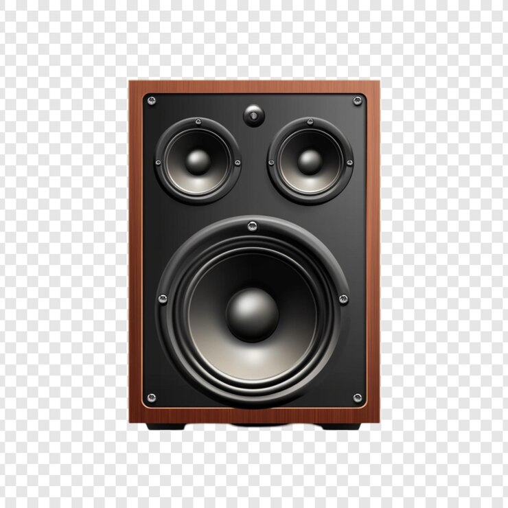 PSD haut-parleur en bois système de son audio de musique à trois conducteurs