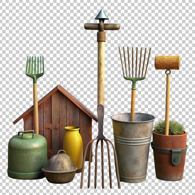 Hay muchos tipos diferentes de herramientas de jardinería y flores