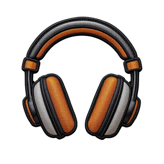 Headphones Patch for Music Lovers and Audio Enthusiasts