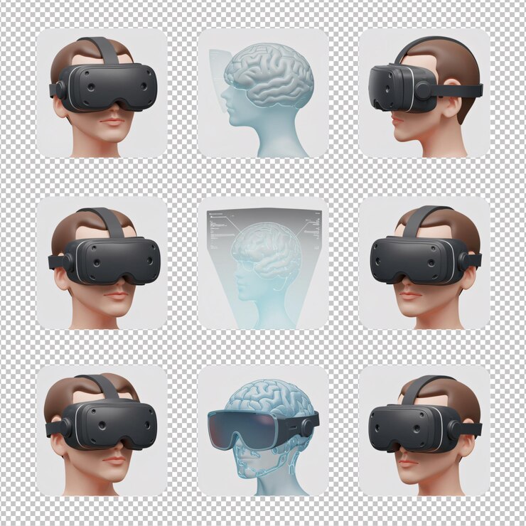 PSD headset vr et numérisation cérébrale