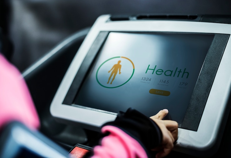PSD health tracker sullo strumento di allenamento