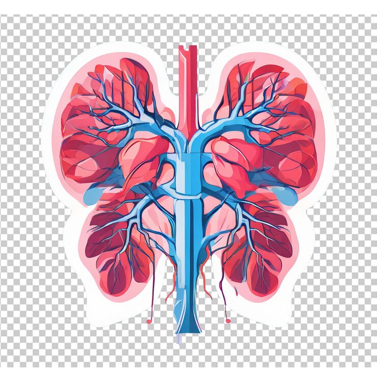 PSD heart kidney lung liver flying through balloons concept organ donation and transplantation vector medical poster or banner