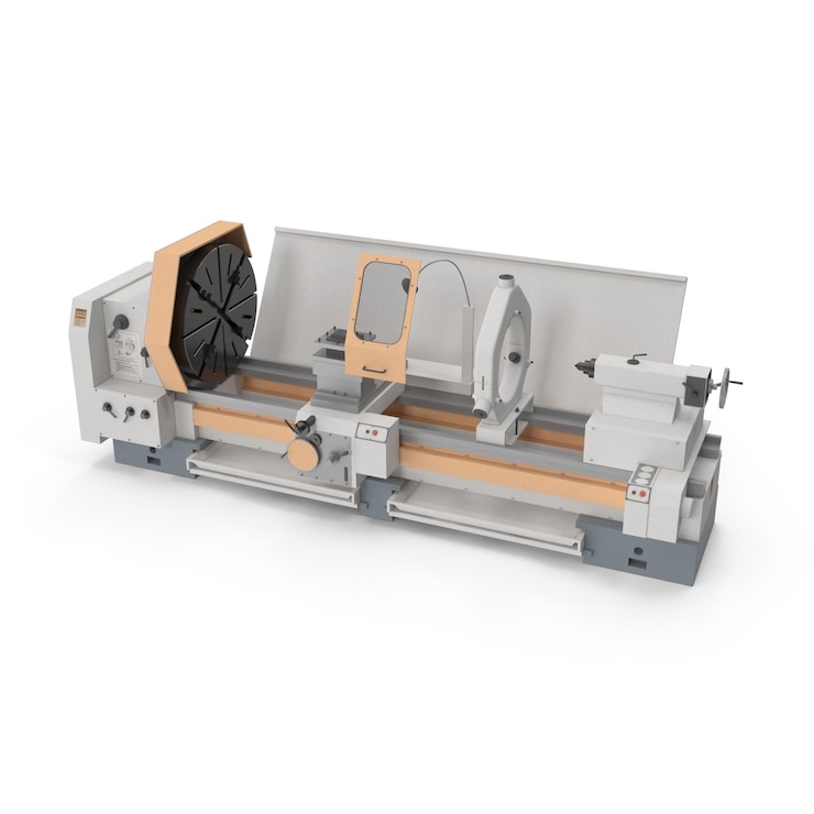 PSD heavy-duty lathe machine for metalworking