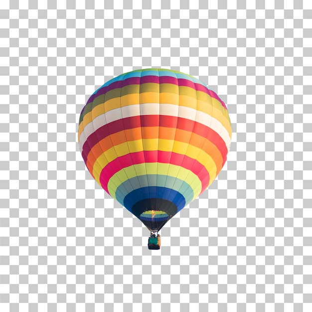 Heißluftballon isoliert