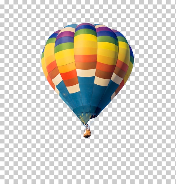 Heißluftballon isoliert