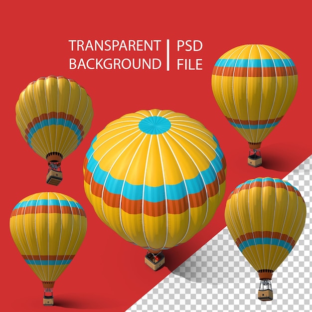 Heißluftballon PNG