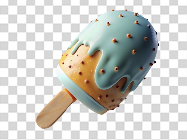 PSD un helado en 3d