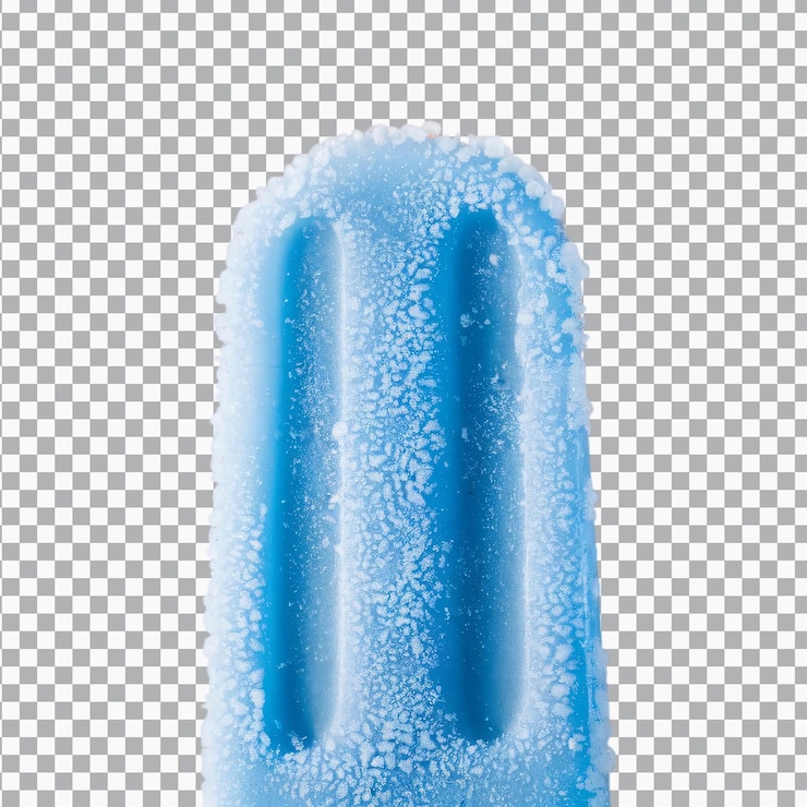 PSD un helado aislado en un fondo transparente
