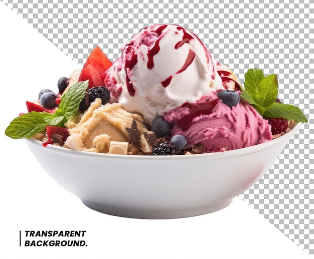 helado de helado italiano PSD