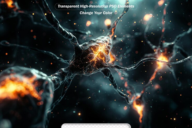 PSD la hélice de adn de las células nerviosas del cerebro dentro del concepto de enfermedad neurológica, tumor y cirugía cerebral