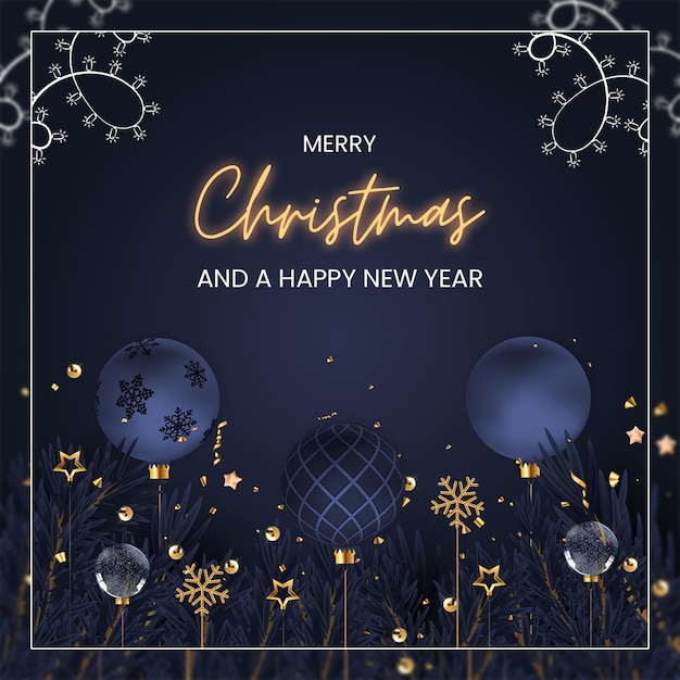 Helle und fröhliche Weihnachtsgrüßkarten