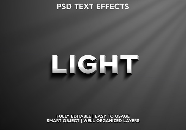 Heller Texteffekt