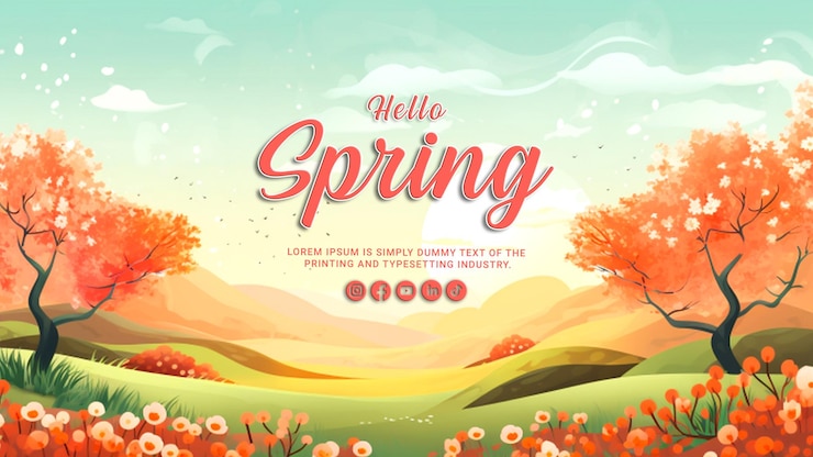 PSD hello spring