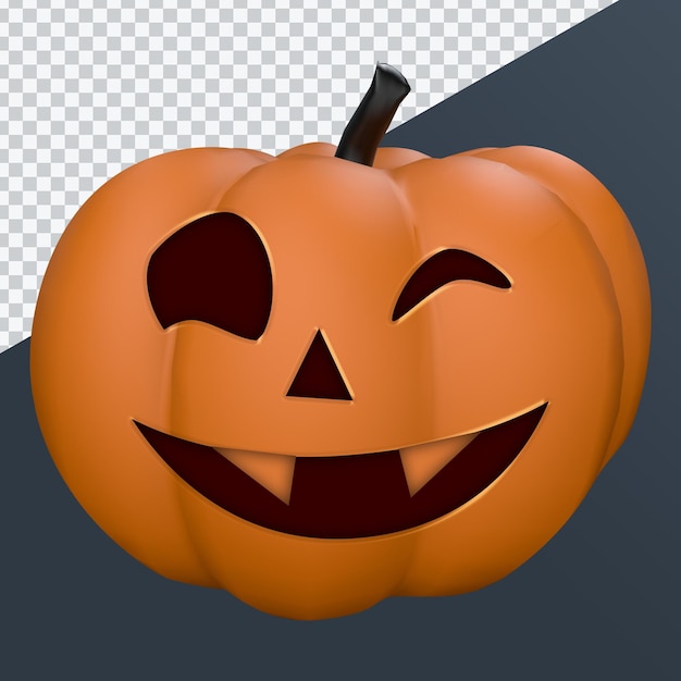 Helloween calabaza 3d